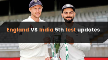 England VS India 5th test updates