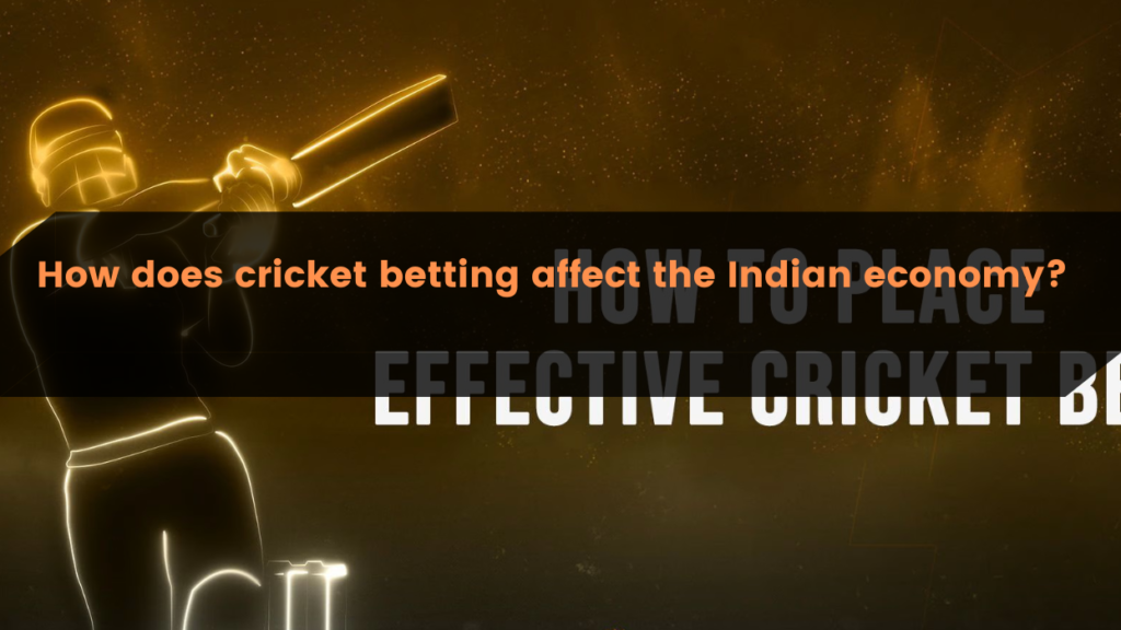 Cricket gambling, betting & predictions help Indian economy