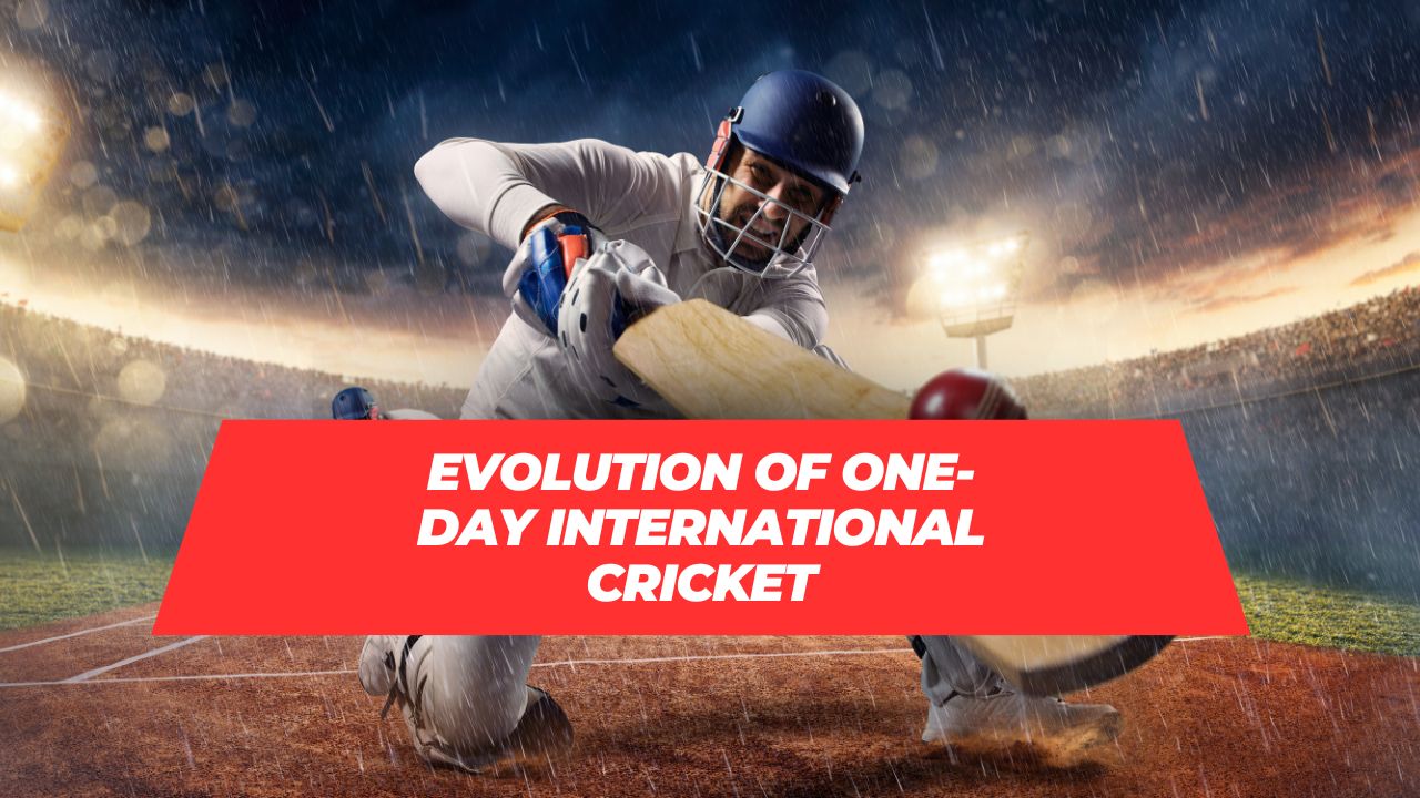 Evolution of One-Day International CrickeT