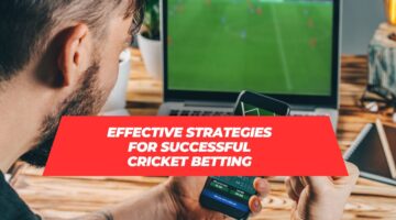 Winning cricket betting strategies