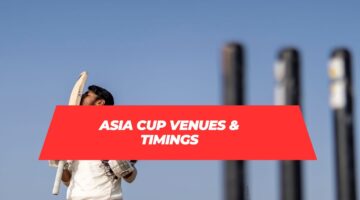 Asia Cup Venues