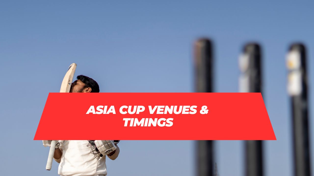 Asia Cup Venues