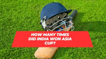 how many times India won asia cup