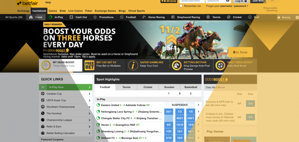 Betfair Casino Live Games