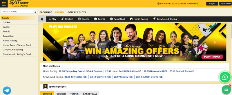 Satsports online sports