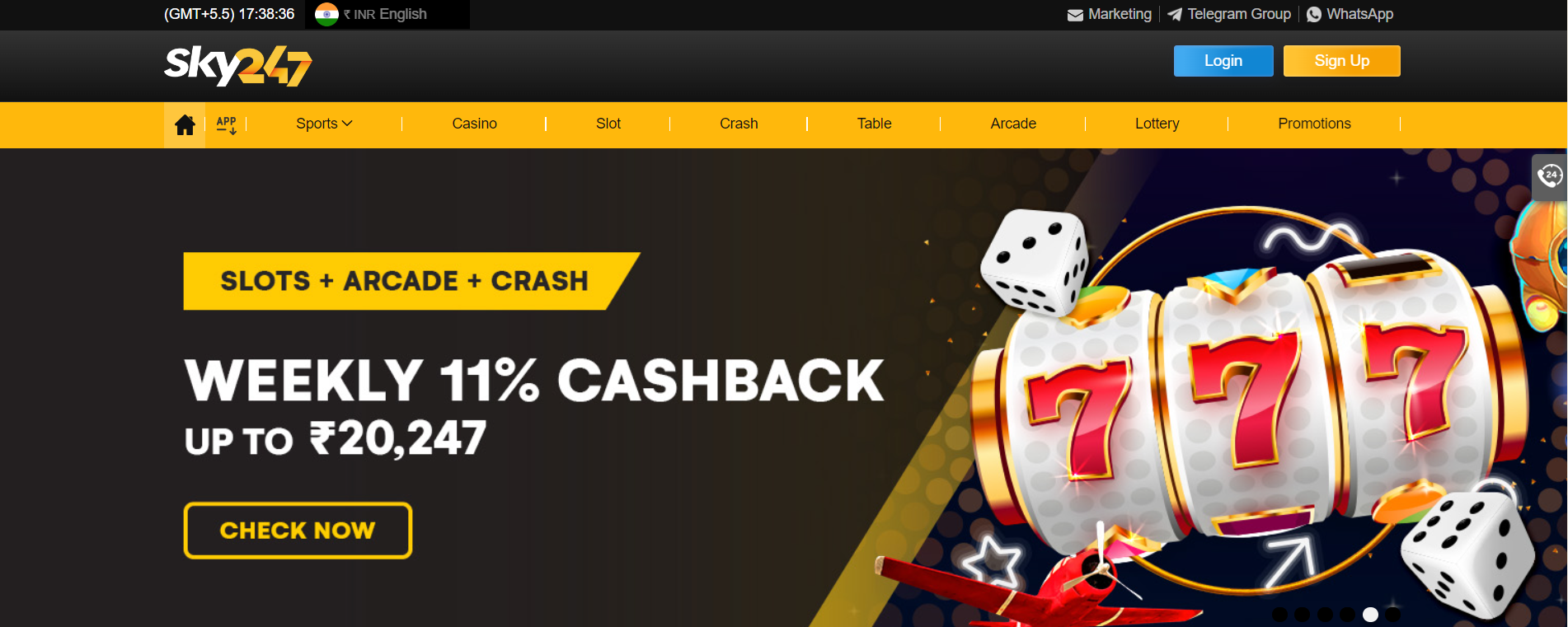 sky247 casino